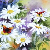 Daisies & Butterflies (Sold)