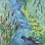 Summer inspired by John Clare (watercolour) (Sold)