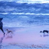 Walkies on the Beach 1 (Sold)