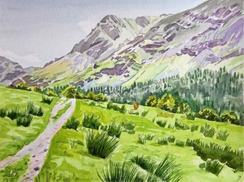 Janet Waters:<br><I>Buttermere</I>