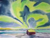Janet Waters:<br><I>Northern Lights, Norway</I>