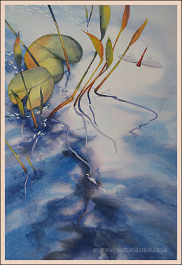 Water and Light 14"x22"