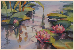 Pond Life 14"x21"