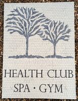 mosaic commission for hotel and spa by Sue Kershaw, mosaic artist