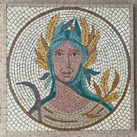 Mosaic commission Four Seasons Cirencester by Sue Kershaw, mosaic artist,  Summer