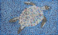 SEA TURTLE MOSAIC