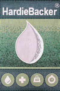 James Hardie international mosaic commission to display Hardiebacker tiling backing board by Sue Kershaw, mosaic artist
