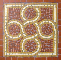 roman mosaic by mosaic artist Sue Kershaw