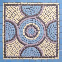 roman mosaic by mosaic artist Sue Kershaw