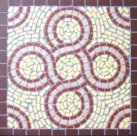 roman mosaic by mosaic artist Sue Kershaw