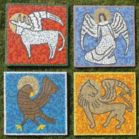 Woodlands Methodist Church, Harrogate Evangelical mosaics commission by Sue Kershaw