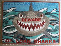 Community mosaic commission commissioned by Tameside Metropolitan Borough Council in partnership with Tesco by Sue Kershaw, mosaic artist