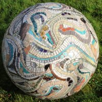 3D mosaics and garden mosaics