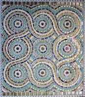 mosaic table by Sue Kershaw, mosaic artist