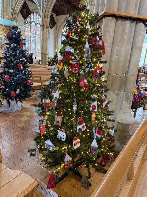 Decorated Tree at St Thomas' Festival December 2025