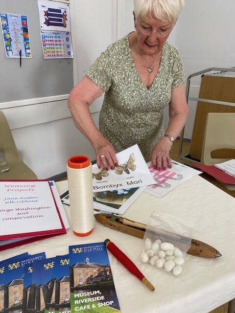 Lesley Jordan from Whitchurch Silk Mill - July 20225