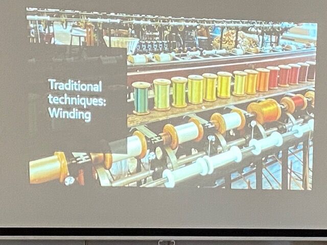Lesley Jordan from Whitchurch Silk Mill - July 20225