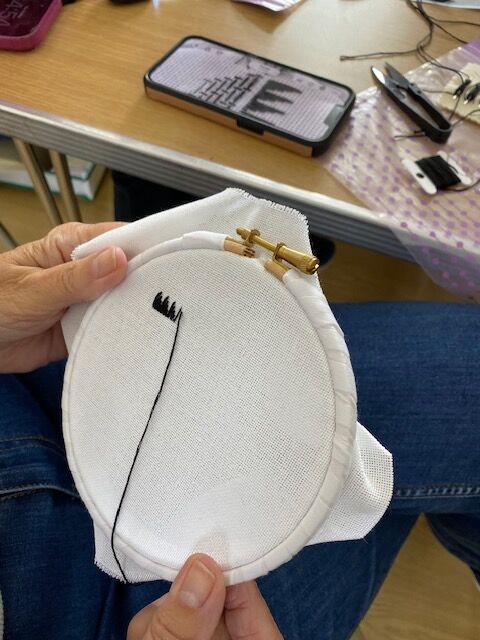 May 2026 - Member's sampler in process
