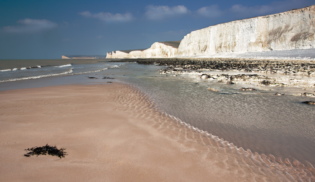 Birling Gap Beach at Low Tide