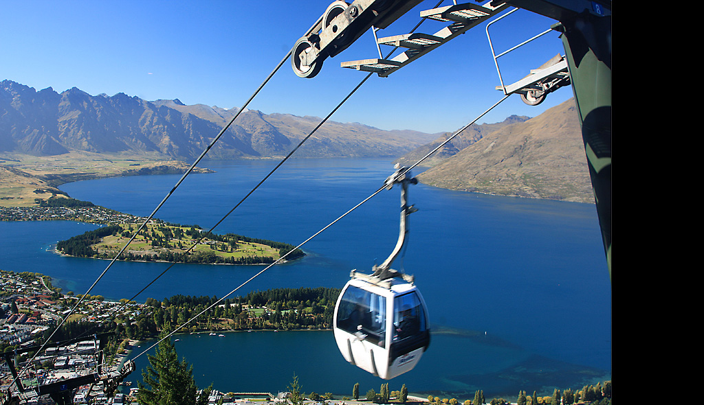 Cable Car Queenstown New Zealand