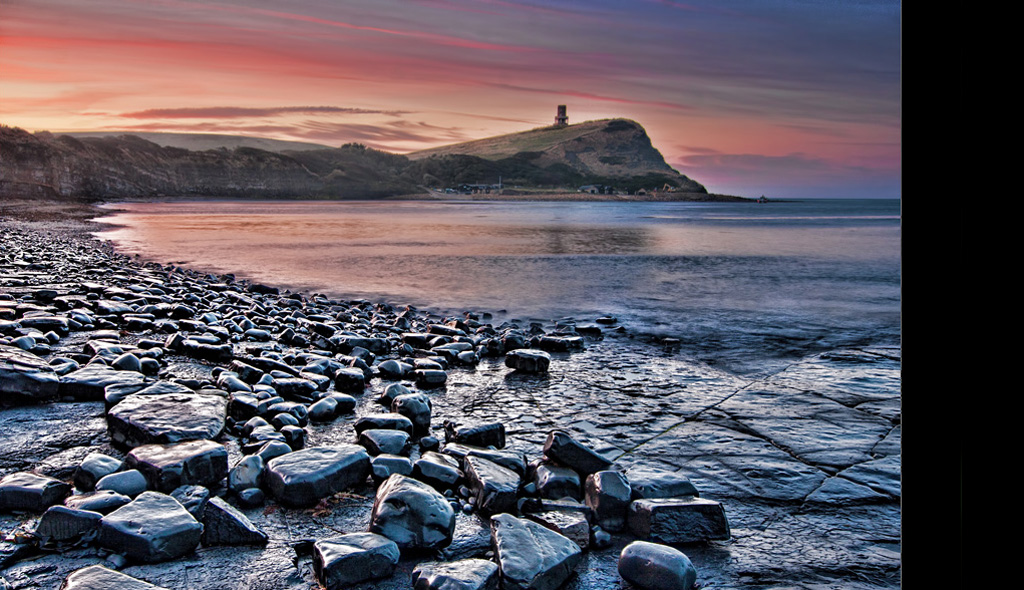 Clavell Tower Kimmeridge Bay Dorset at Dawn