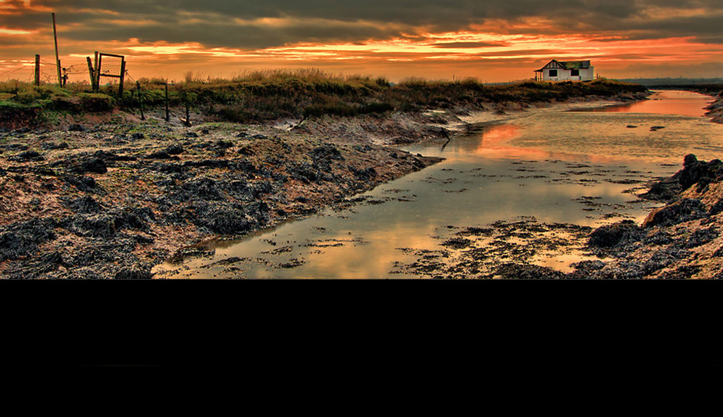 North Fambridge Essex at Dusk