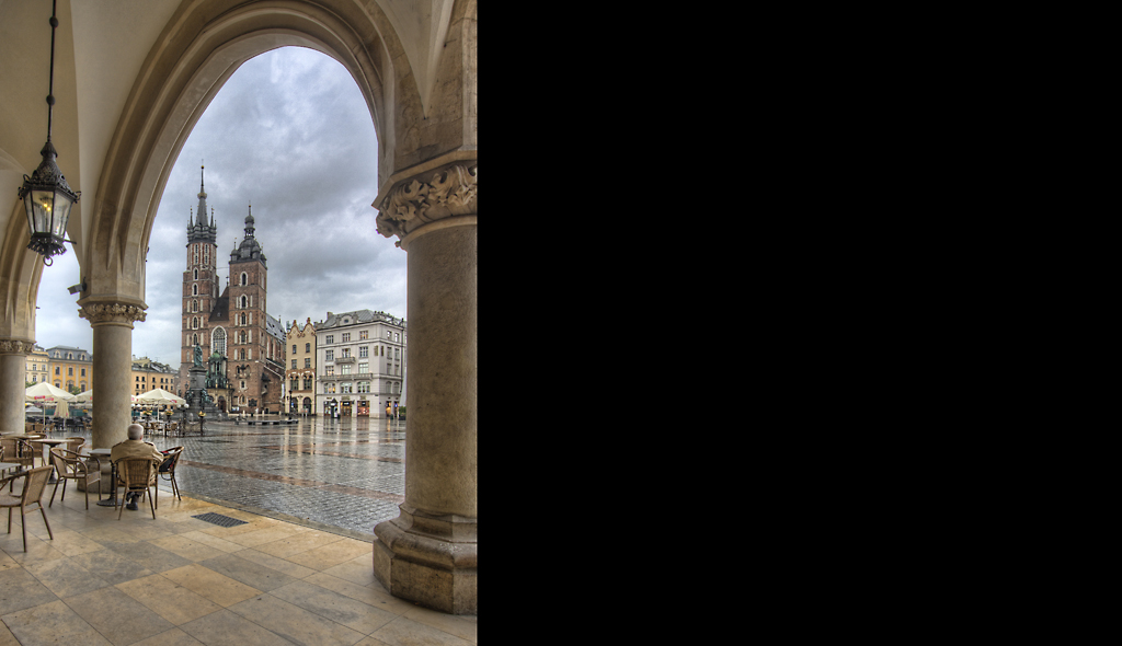 Old Cracow Town Square Poland