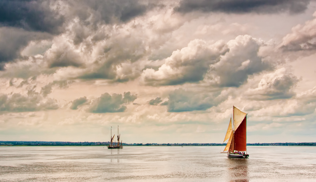 Thames Barges at Maldon