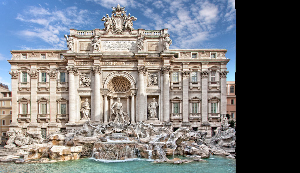 The Trevi Fountain Rome