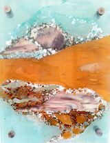 Shoreline wall piece