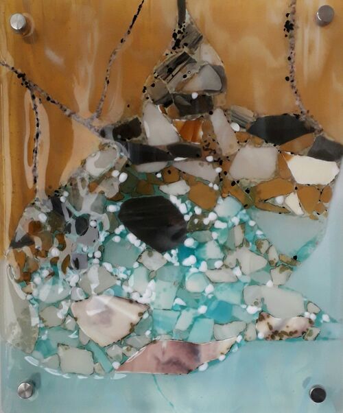 Shoreline 3 wall piece