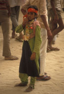 Boy Dancer, Holi Festival