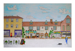 Family day out in Holt, Norfolk