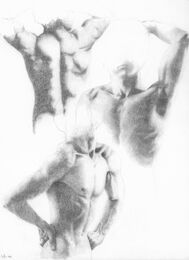 Male Figure Study, 1979