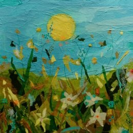 Summer Field Yellow and Gold