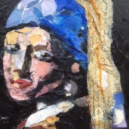 Girl with earring detail