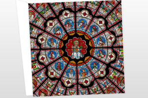 Stained Glass Window Card Pack