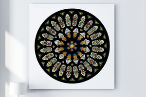 York Minster Cathedral Rose Window