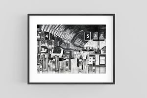 "Platform 5" Giclee Print