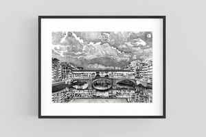 "Ponte Vecchio" Giclee Print
