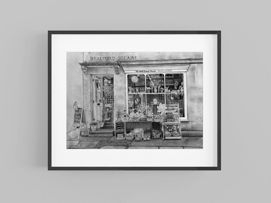 Beauford Square Open Edition Print