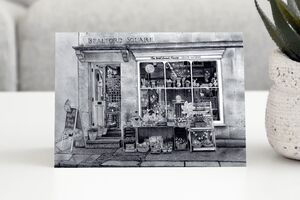 Beauford Square Greeting Card