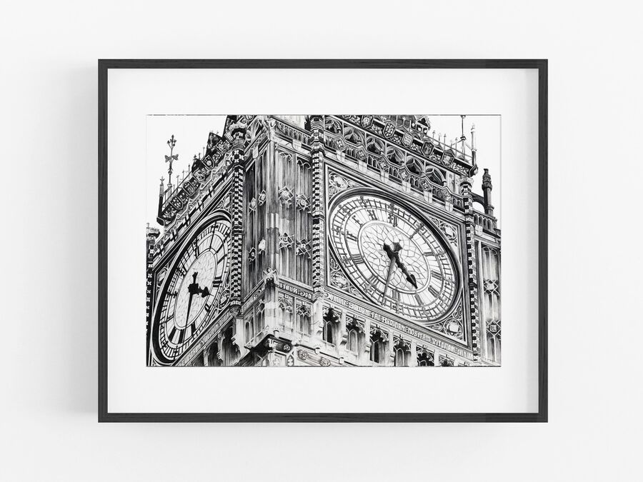 Big Ben Open Edition Print