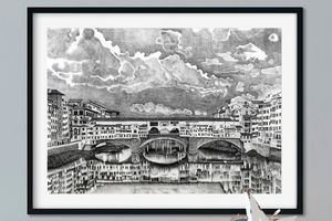 "Ponte Vecchio" Giclee Print