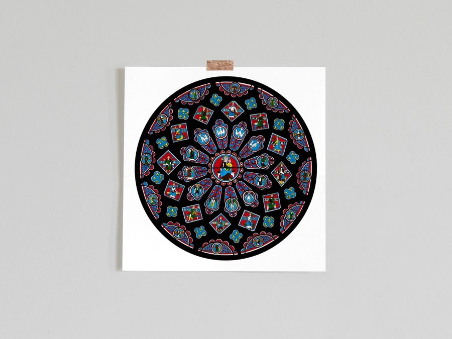 Chartres Cathedral Rose Window
