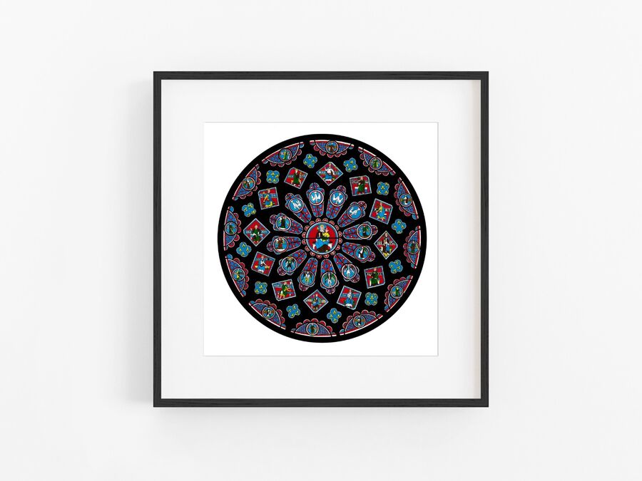 Chartres Cathedral Rose Window