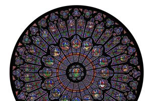 Notre Dame Cathedral Rose Window
