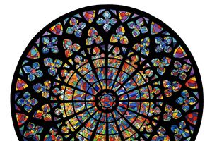 St Malo Rose Window