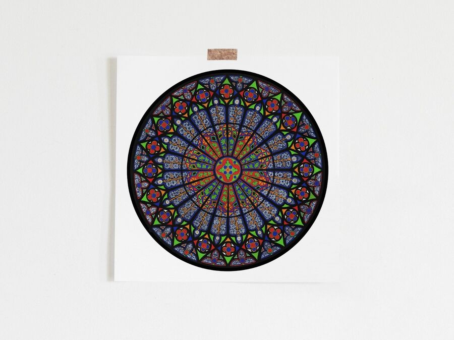 Ebrach Abbey Rose Window