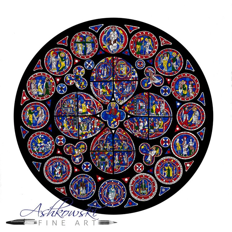 Lincoln Cathedral North Rose Window
